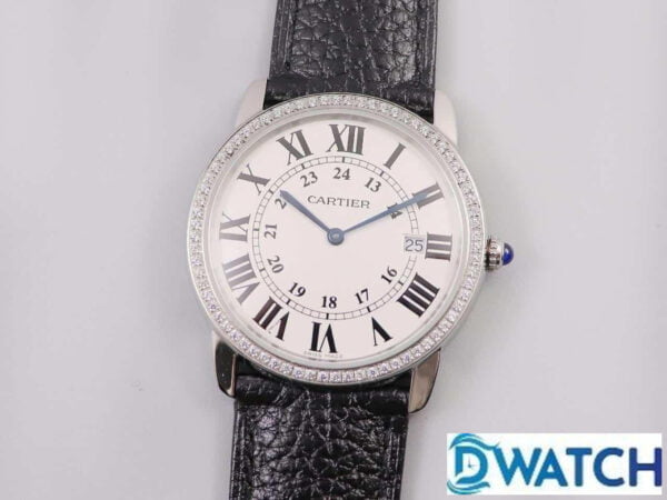 ĐỒNG HỒ NAM CARTIER RONDE SOLO WR000551 SUPER FAKE NHÀ MÁY K11 36MM