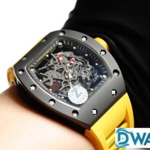 ĐỒNG HỒ NAM RICHARD MILLE RM035-AMERICA5 FAKE CAO CẤP NHÀ MÁY Z DÂY VÀNG 43MM