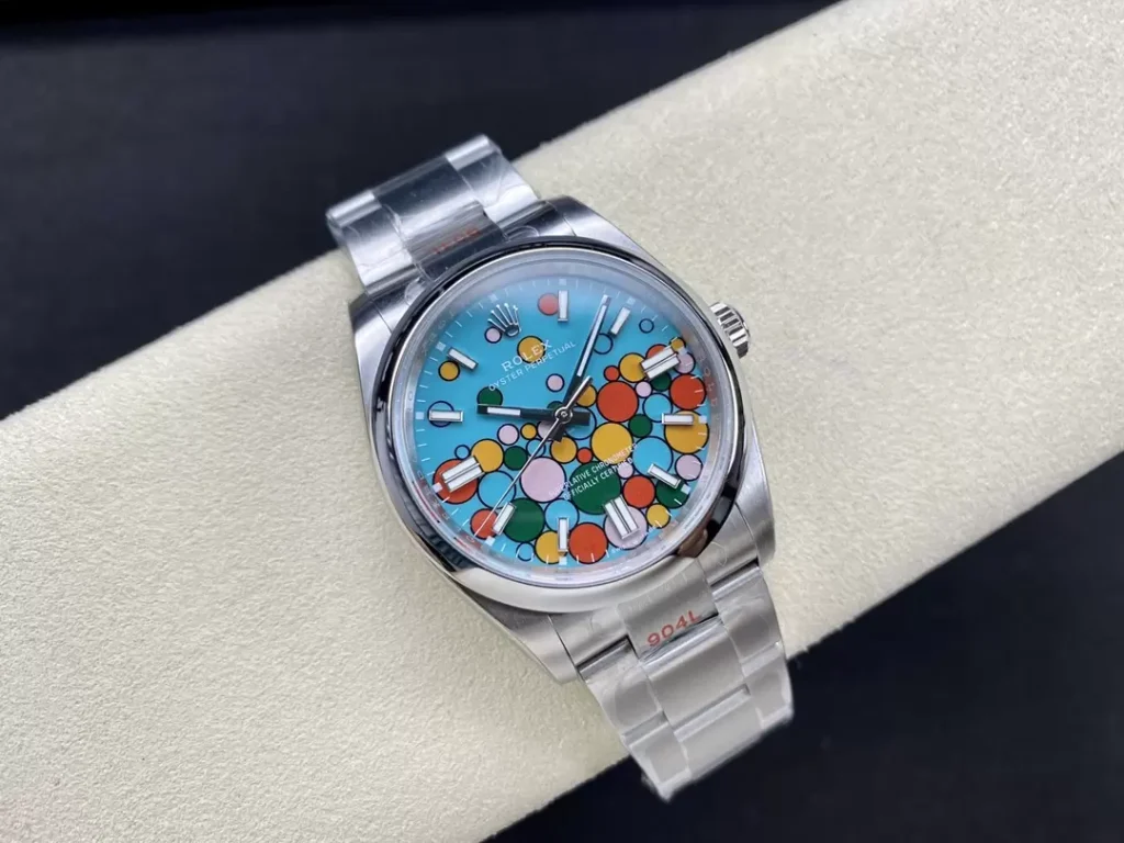 ĐỒNG HỒ NAM ROLEX OYSTER PERPETUAL 126000 REPLICA CAO CẤP NHÀ MÁY EW 36MM