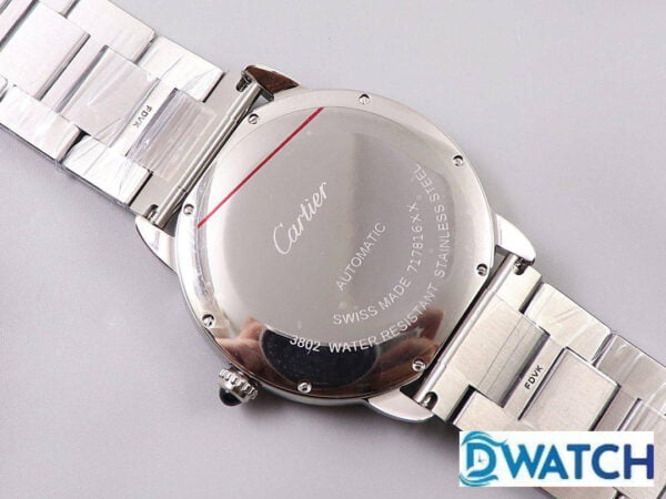 ĐỒNG HỒ NAM CARTIER RONDE SOLO W6701011 FAKE CAO CẤP NHÀ MÁY AF MẶT SỐ TRẮNG 42MM