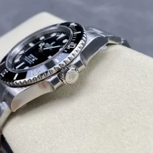 ĐỒNG HỒ NAM ROLEX SUBMARINER 124060 REPLICA 1:1 NHÀ MÁY VS MẶT SỐ ĐEN 41MM