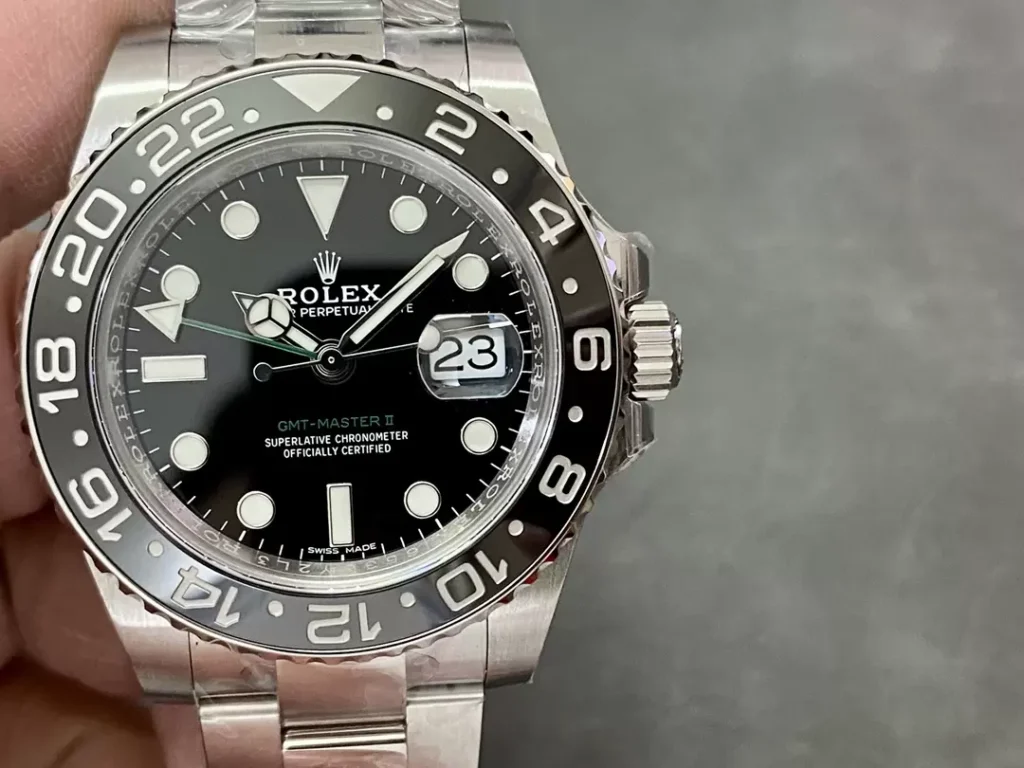 ĐỒNG HỒ NAM ROLEX GMT-MASTER II 116710 REPLICA 1:1 NHÀ MÁY C+ FACTORY 40MM
