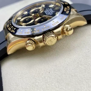 ĐỒNG HỒ NAM ROLEX DAYTONA LEAN FACTORY REPLICA 1:1 VÀNG GOLD NỔI BẬT 40MM