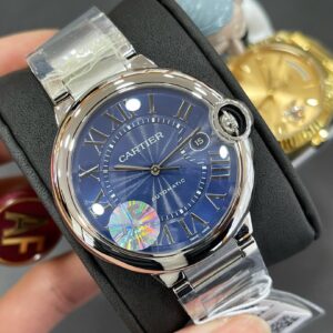 ĐỒNG HỒ NAM CARTIER BALLON BLEU WSBB0027 SUPER FAKE NHÀ MÁY AF MẶT XANH 42MM