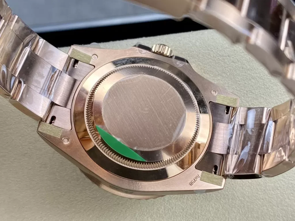 ĐỒNG HỒ NAM ROLEX GMT-MASTER II 126715 REPLICA CAO CẤP NHÀ MÁY C + VÀNG HỒNG 40MM