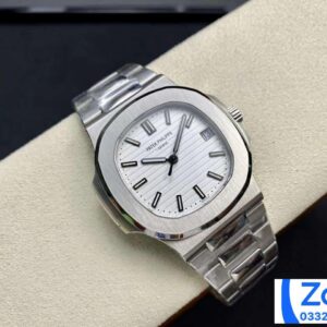 ĐỒNG HỒ NAM PATEK PHILIPPE NAUTILUS 5711 MẶT TRẮNG REPLICA 11 PPF FACTORY 40MM (8)