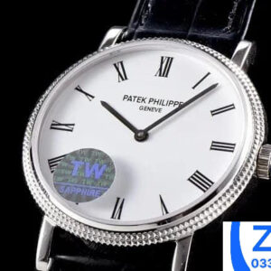 ĐỒNG HỒ NỮ PATEK PHILIPPE CALATRAVA 5120G REPLICA 11 SET 2 DÂY TW FACTORY 35MM (1)