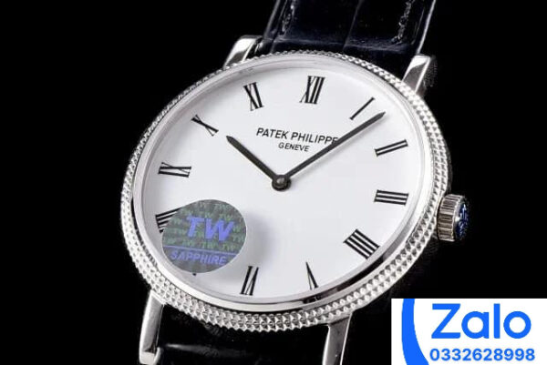 ĐỒNG HỒ NỮ PATEK PHILIPPE CALATRAVA 5120G REPLICA 11 SET 2 DÂY TW FACTORY 35MM (1)