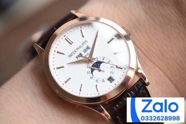 ĐỒNG HỒ PATEK PHILIPPE COMPLICATION 5396R REPLICA 11 MÀU TRẮNG KM FACTORY 38 (2)