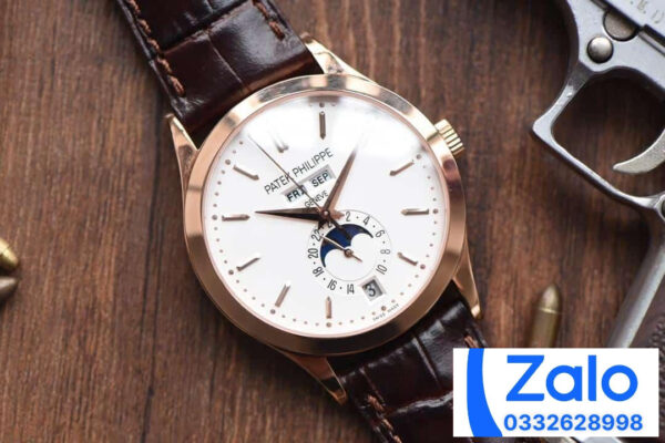 ĐỒNG HỒ PATEK PHILIPPE COMPLICATION 5396R REPLICA 11 MÀU TRẮNG KM FACTORY 38 (6)