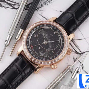 ĐỒNG HỒ PATEK PHILIPPE GRAND COMPLICATION 6102P REPLICA 11 CAO CẤP ĐÍNH ĐÁ AI 44MM (1)