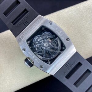 ĐỒNG HỒ NAM RICHARD MILLE RM010 FAKE CAO CẤP DÂY CAO SU MÀU ĐEN 41MM