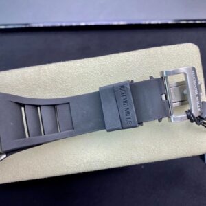 ĐỒNG HỒ NAM RICHARD MILLE RM010 FAKE CAO CẤP DÂY CAO SU MÀU ĐEN 41MM