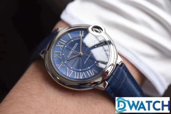 ĐỒNG HỒ NAM CARTIER BALLON BLEU WSBB0025 FAKE CAO CẤP NHÀ MÁY V6 42MM