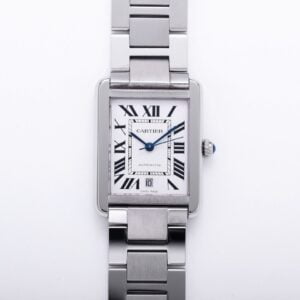 ĐỒNG HỒ NAM CARTIER TANK SOLO W5200028 FAKE 1:1 NHÀ MÁY V9 THÉP 40MM