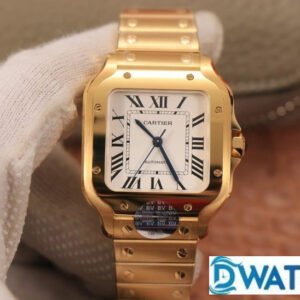 ĐỒNG HỒ NỮ CARTIER SANTOS WGSA0010 REPLICA 1:1 NHÀ MÁY BV THÉP KHÔNG GỈ 35MM