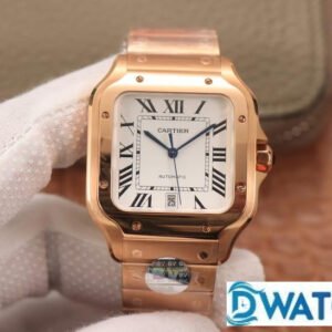 ĐỒNG HỒ NAM CARTIER SANTOS WGSA0007 REPLICA 1:1 NHÀ MÁY BV 3 KIM 40MM