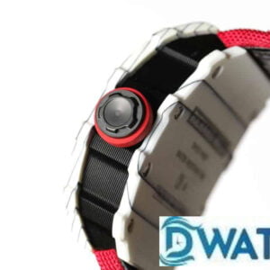 ĐỒNG HỒ NAM RICHARD MILLE RM35-01 FAKE 11 NHÀ MÁY Z DÂY VẢI ĐỎ 44MM