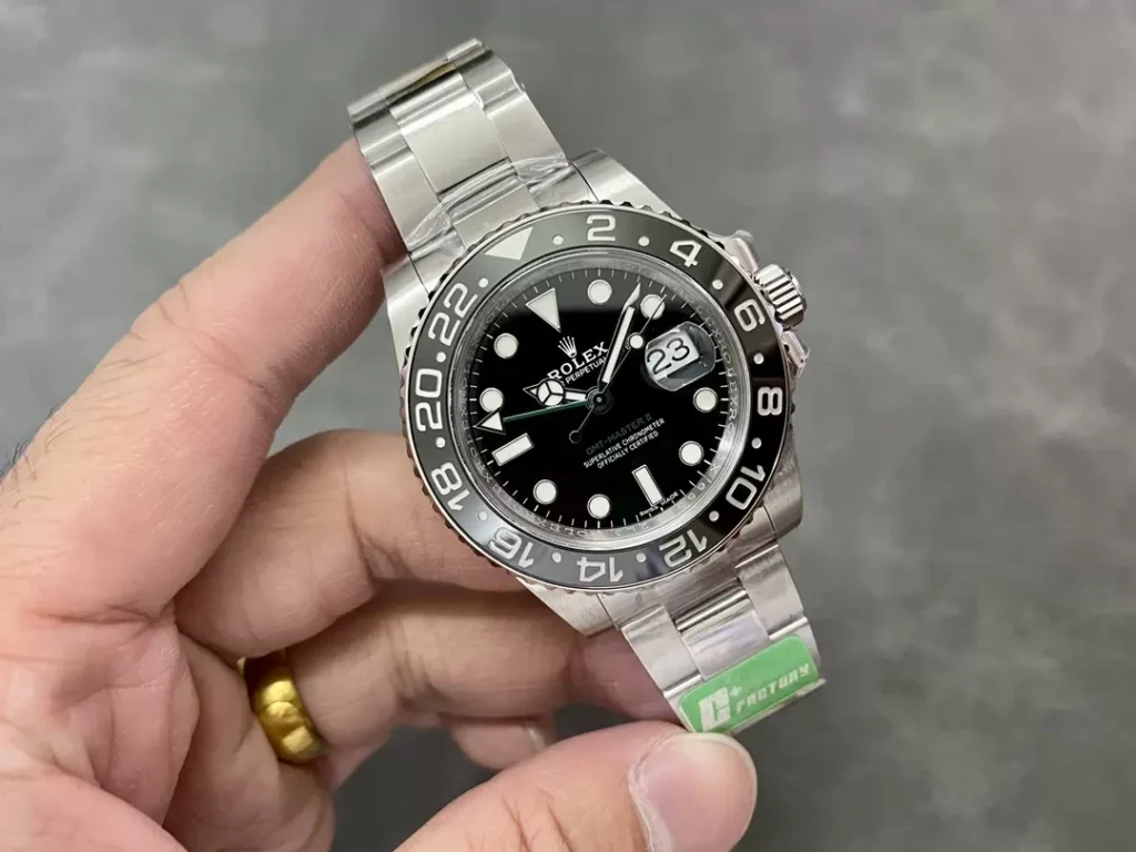 ĐỒNG HỒ NAM ROLEX GMT-MASTER II 116710 REPLICA 1:1 NHÀ MÁY C+ FACTORY 40MM