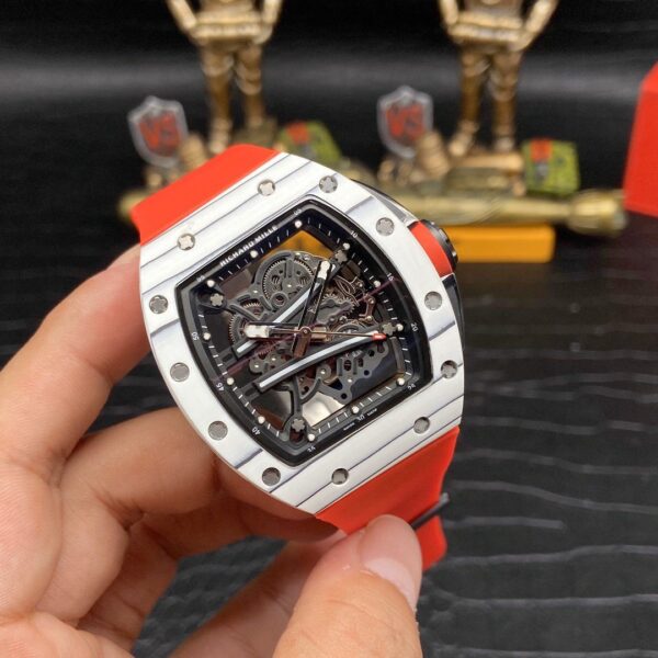 ĐỒNG HỒ NAM RICHARD MILLE RM61-01 SUPER FAKE THIẾT KẾ ĐỘC ĐÁO MÀU CAM 44MM