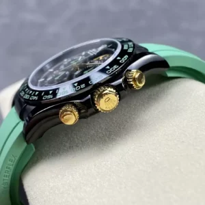 ĐỒNG HỒ NAM ROLEX DAYTONA REPLICA CAO CẤP NHÀ MÁY GET MÀU XANH CÁ TÍNH 40MM