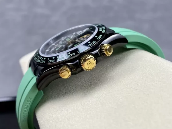 ĐỒNG HỒ NAM ROLEX DAYTONA REPLICA CAO CẤP NHÀ MÁY GET MÀU XANH CÁ TÍNH 40MM