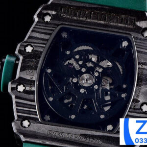 ĐỒNG HỒ NAM RICHARD MILLE RM35-02 REPLICA 11 NHÀ MÁY KV MÀU XANH 44MM
