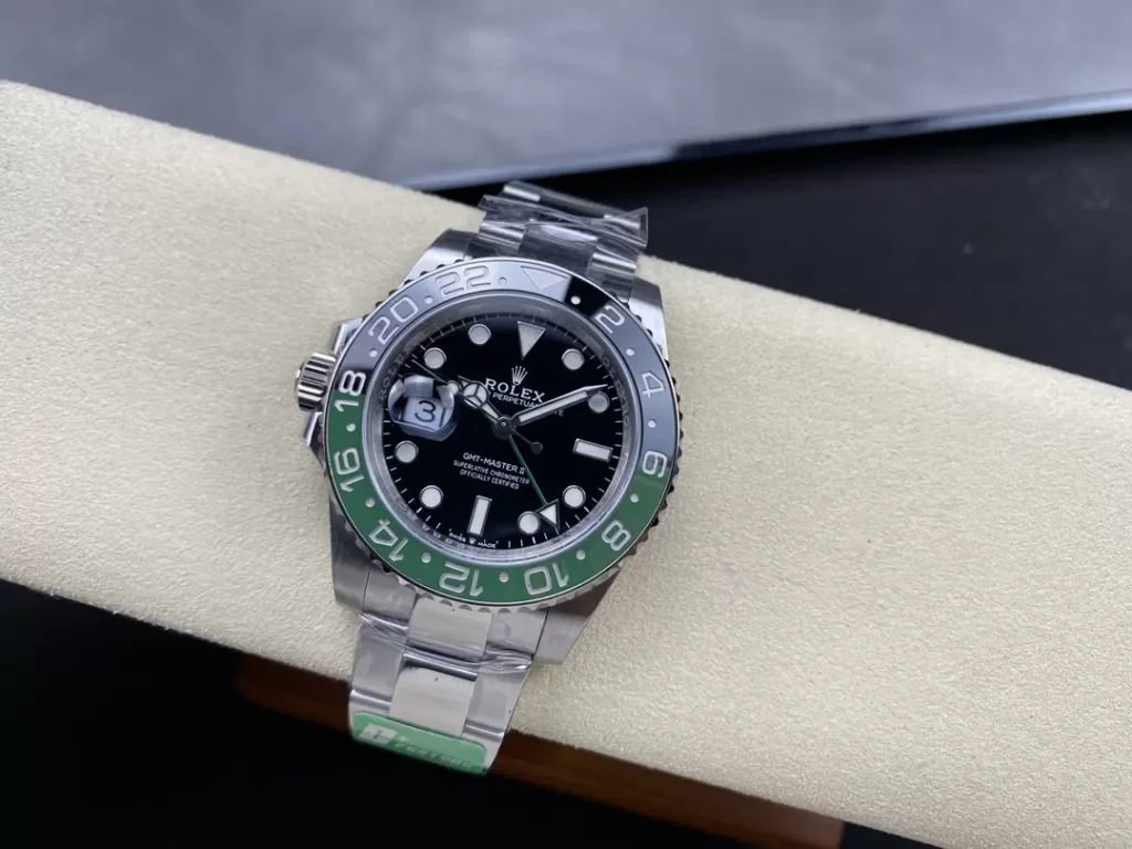 ĐỒNG HỒ NAM ROLEX GMT-MASTER II 126720 REPLICA 1:1 NHÀ MÁY C+ BEZEL GỐM 40MM