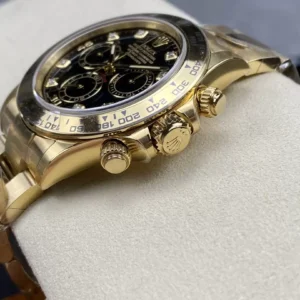 ĐỒNG HỒ NAM ROLEX DAYTONA LEAN FACTORY REPLICA 1:1 CỌC SỐ ĐÍNH ĐÁ 40MM