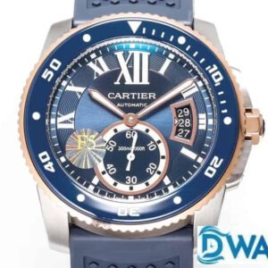 ĐỒNG HỒ NAM CARTIER CALIBER DE CARTIER W2CA0009 FAKE CAO CẤP NHÀ MÁY F5 3 KIM 42MM