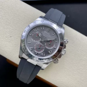 ĐỒNG HỒ NAM ROLEX DAYTONA LEAN FACTORY REPLICA CỌC SỐ IN NỔI 40MM