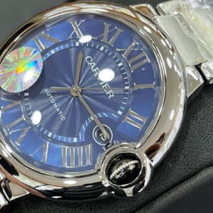 ĐỒNG HỒ NAM CARTIER BALLON BLEU WSBB0027 SUPER FAKE NHÀ MÁY AF MẶT XANH 42MM