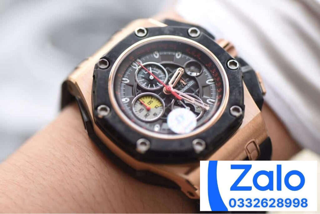 ĐỒNG HỒ AUDEMARS PIGUET ROYAL OAK OFFSHORE 26290RO REPLICA NHÀ MÁY JF 44MM