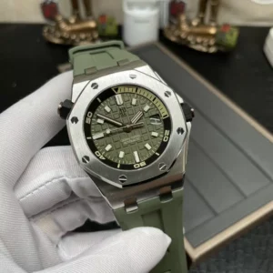 ĐỒNG HỒ AUDEMARS PIGUET ROYAL OAK OFFSHORE REP 1:1 NHÀ MÁY APS GREEN 42MM