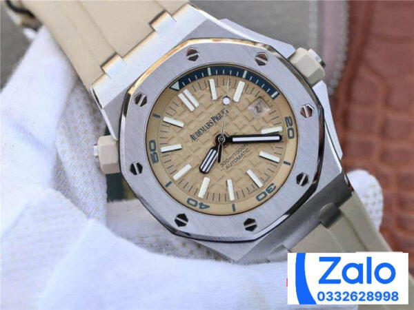 ĐỒNG HỒ NAM AUDEMARS PIGUET ROYAL OAK 15710 FAKE CAO CẤP MÀU NÂU 42MM