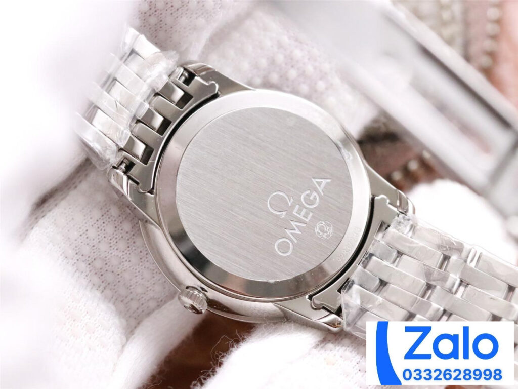 ĐỒNG HỒ NỮ OMEGA DE VILLE SUPER FAKE NHÀ MÁY FZ FACTORY WHITE DIAL 27MM