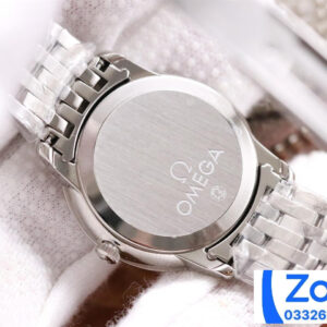 ĐỒNG HỒ NỮ OMEGA DE VILLE SUPER FAKE NHÀ MÁY FZ FACTORY WHITE DIAL 27MM