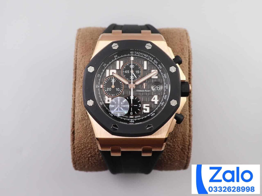 ĐỒNG HỒ AUDEMARS PIGUET ROYAL OAK OFFSHORE 26470ST REPLICA NHÀ MÁY JF VÀNG 42MM