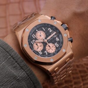 ĐỒNG HỒ AUDEMARS PIGUET ROYAL OAK OFFSHORE 26470OR REP NHÀ MÁY JF THÉP 42MM