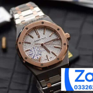 ĐỒNG HỒ NAM AUDEMARS PIGUET ROYAL OAK 15400 FAKE 11 NHÀ MÁY JF DÂY THÉP 41MM