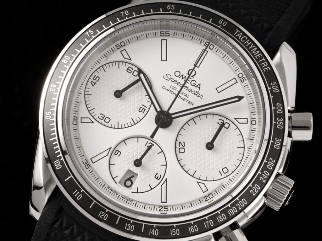 ĐỒNG HỒ NAM OMEGA SPEEDMASTER FAKE CAO CẤP NHÀ MÁY HR WHITE DIAL 40MM