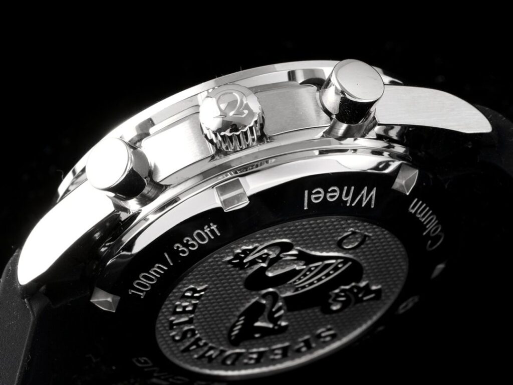 ĐỒNG HỒ NAM OMEGA SPEEDMASTER FAKE CAO CẤP NHÀ MÁY HR WHITE DIAL 40MM