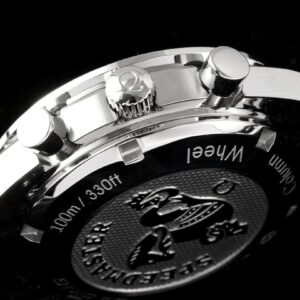 ĐỒNG HỒ NAM OMEGA SPEEDMASTER FAKE CAO CẤP NHÀ MÁY HR WHITE DIAL 40MM
