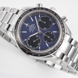 ĐỒNG HỒ NAM OMEGA SPEEDMASTER FAKE CAO CẤP NHÀ MÁY HR MẶT SỐ XANH 40MM