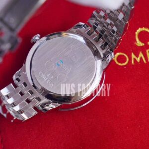 ĐỒNG HỒ NỮ OMEGA DE VILLE FAKE CAO CẤP NHÀ MÁY UVS MẶT SỐ GẤU 32MM