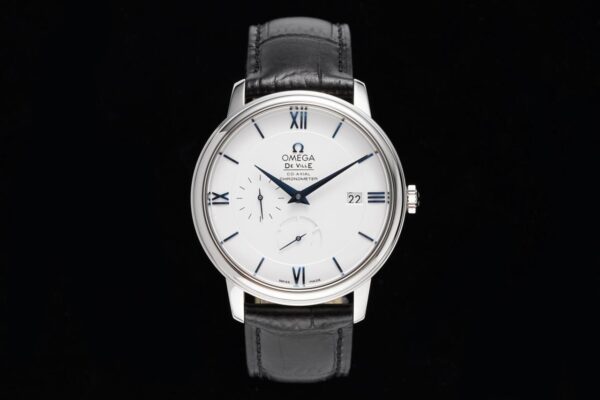 ĐỒNG HỒ NAM OMEGA DE VILLE FAKE CAO CẤP NHÀ MÁY AZ CỌC SỐ LA MÃ 40MM