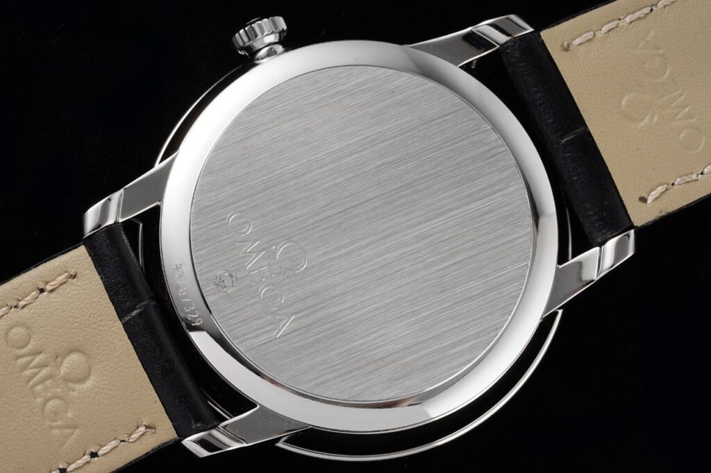 ĐỒNG HỒ NAM OMEGA DE VILLE FAKE CAO CẤP NHÀ MÁY AZ CỌC SỐ LA MÃ 40MM