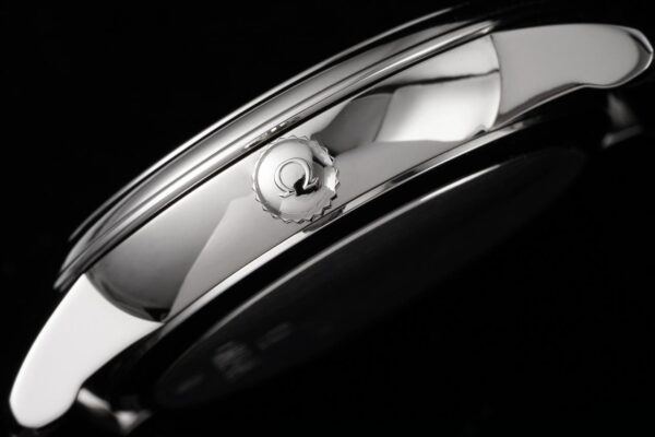 ĐỒNG HỒ NAM OMEGA DE VILLE FAKE CAO CẤP NHÀ MÁY AZ CỌC SỐ LA MÃ 40MM
