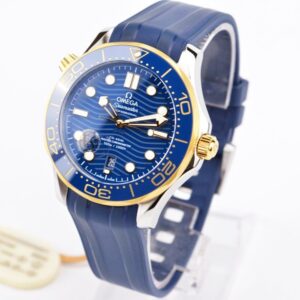 ĐỒNG HỒ NAM OMEGA SEAMASTER SUPER FAKE NHÀ MÁY VS MẶT SỐ XANH THỂ THAO 42MM