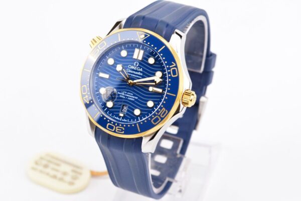 ĐỒNG HỒ NAM OMEGA SEAMASTER SUPER FAKE NHÀ MÁY VS MẶT SỐ XANH THỂ THAO 42MM